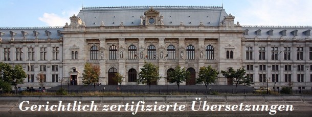 Gerichtlich zertifizierte Übersetzungen